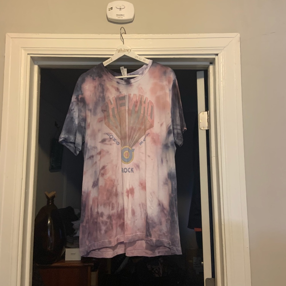 The Who tie dye t shirt